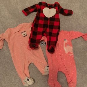 Newborn girl clothes bundle -27 pieces